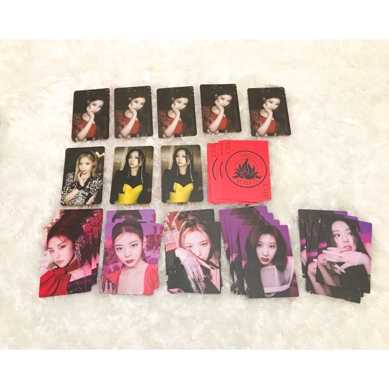 [BACA DESC] ITZY PHOTOCARD LIMITED EDITION GUESS WHO