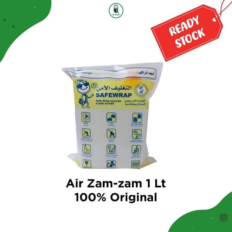 

AIR ZAM-ZAM 1 LITER ORIGINAL ASLI 100%