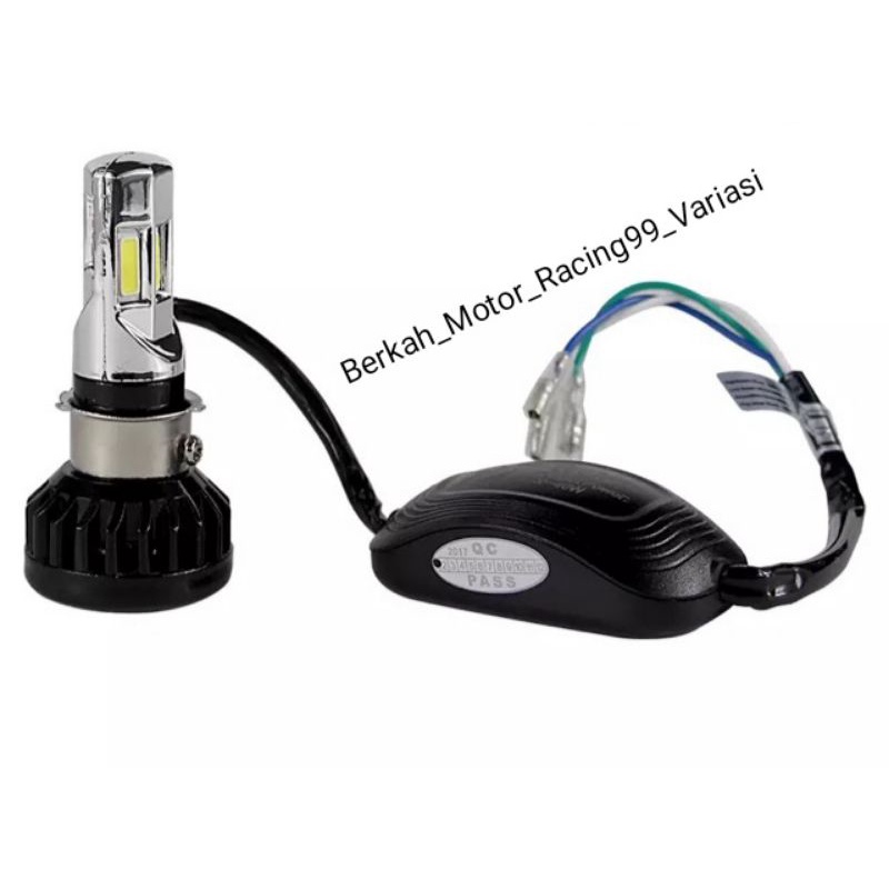 {RTD} LAMPU UTAMA LED KIPAS ORI Lampu depan led putih terang RTD RAYTON 2SISI 6MATA LAMPU LED + KIPA