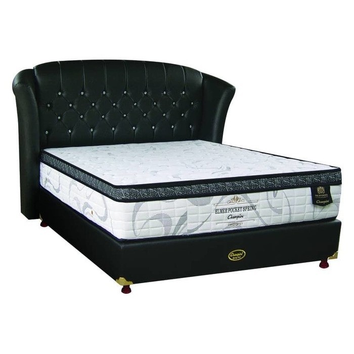 Divan sandaran 180x200 champion tanpa kasur spring bed