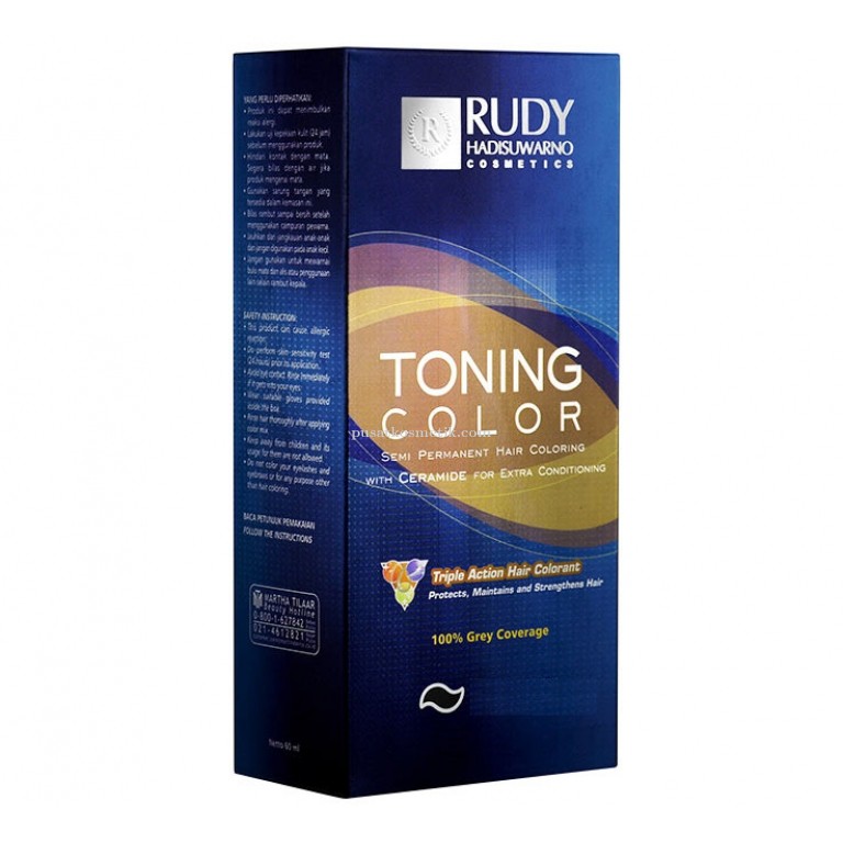 Rudy Hadisuwarno Toning Color Semi Permanent Hair Coloring