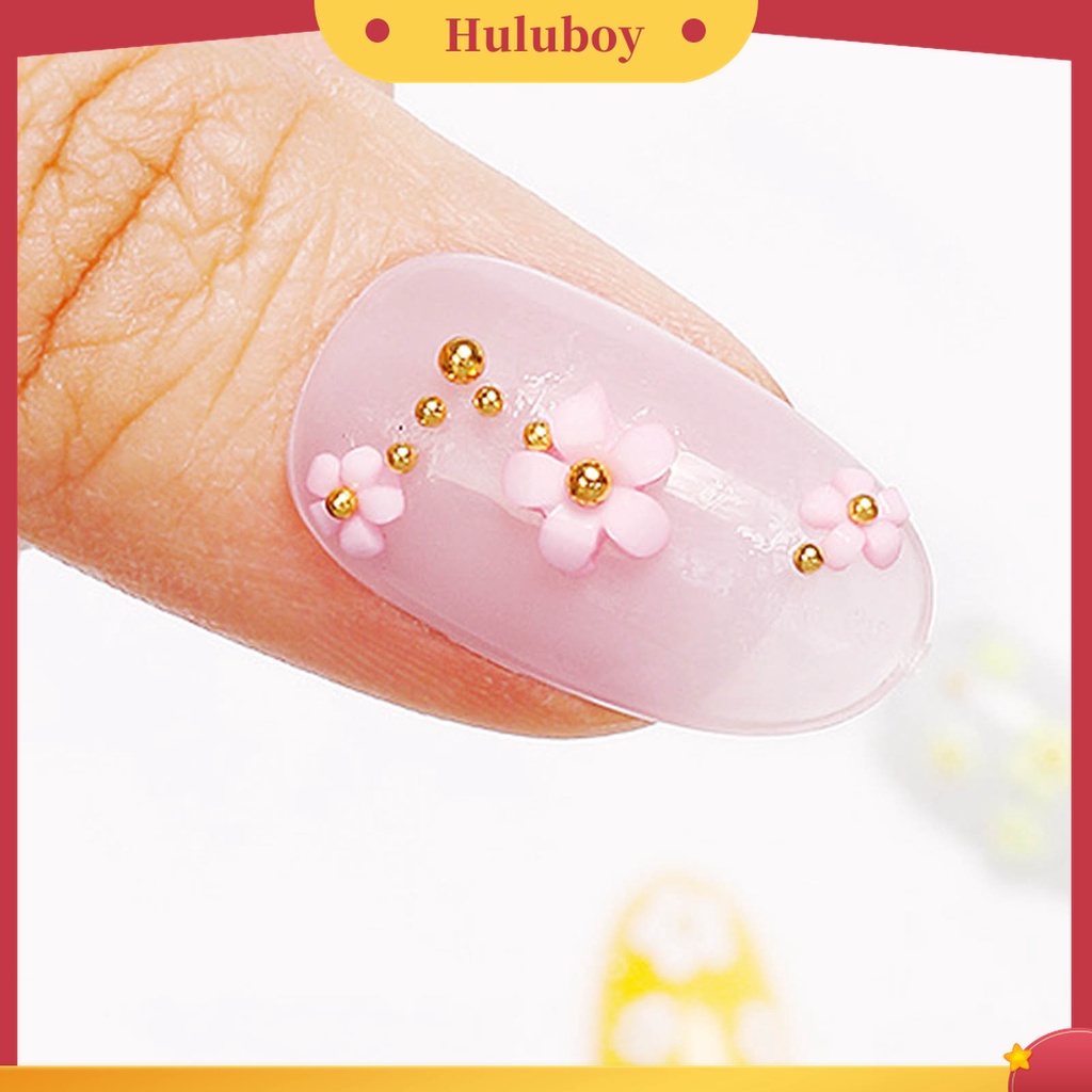 Huluboy Huluboy♡ Ornamen Bunga 3D Bahan Resin Untuk Dekorasi Nail Art