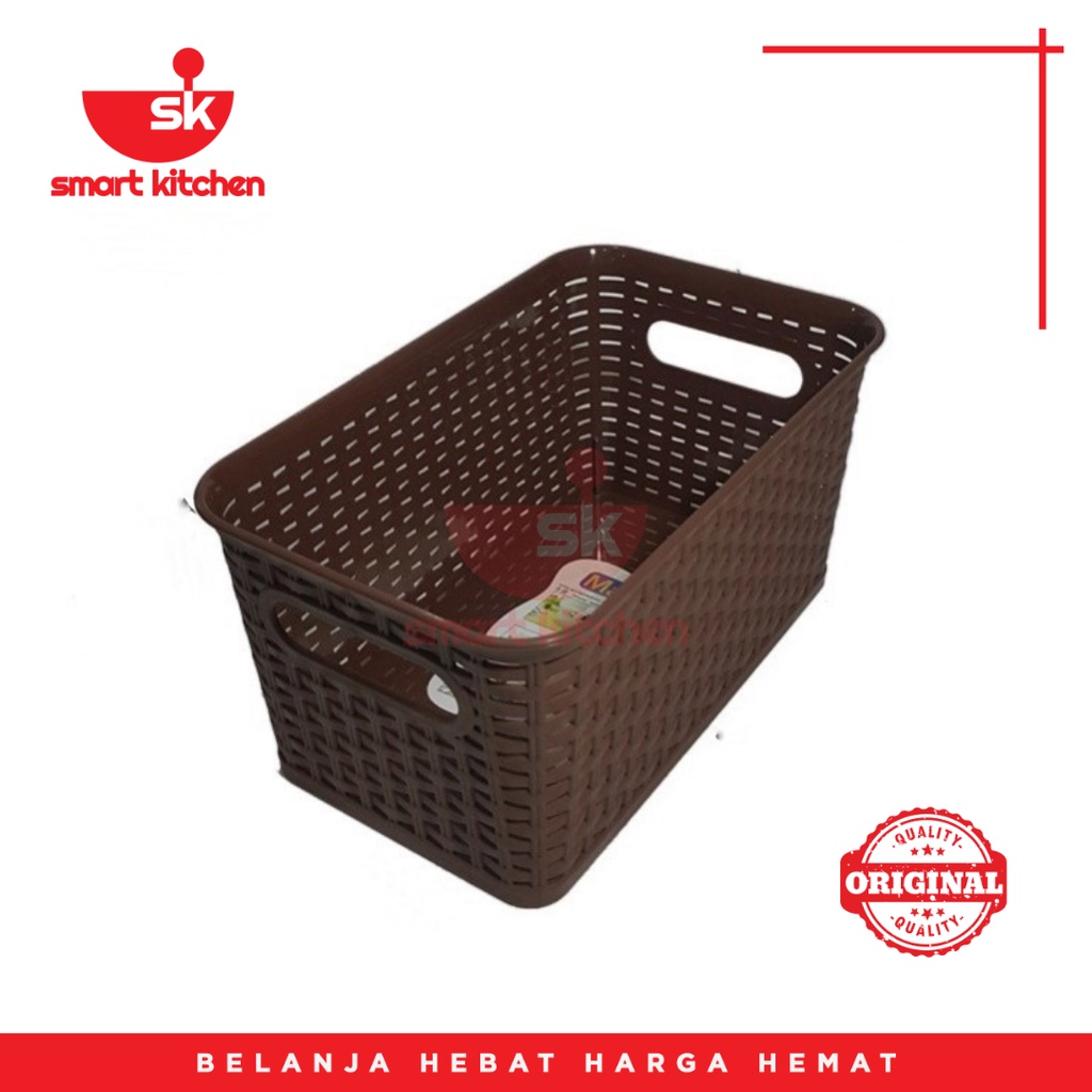 KERANJANG/BASKET SEGI PANJANG MANHATTAN BK282 ASVITA