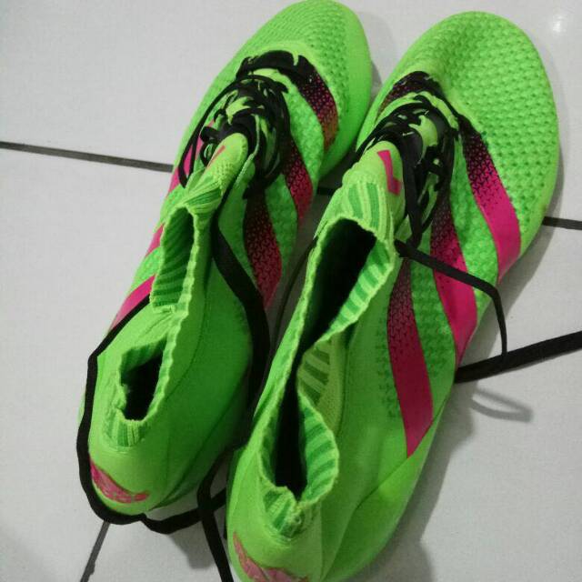 Adidas ace 16.1-green purple