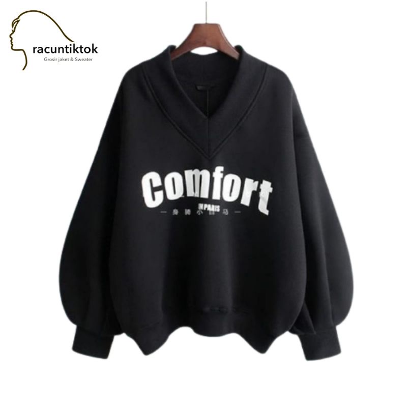 COMFORT SWEATER WANITA - OOTD PAKAIAN WANITA KEKINIAN - SWEATER WANITA TERLARIS