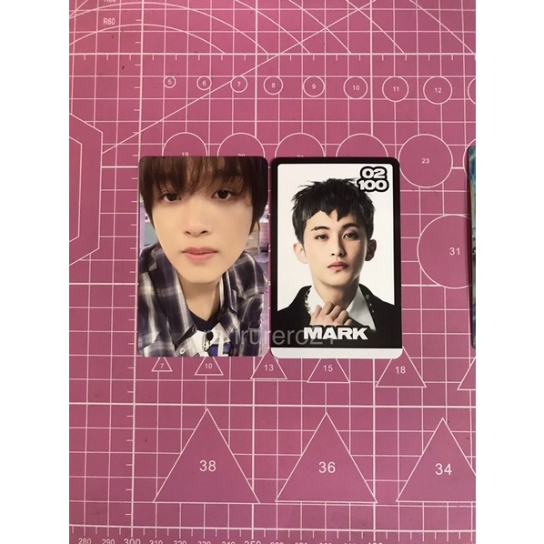 Tc glimo b ver Haechan mark trading card glitch mode selca
