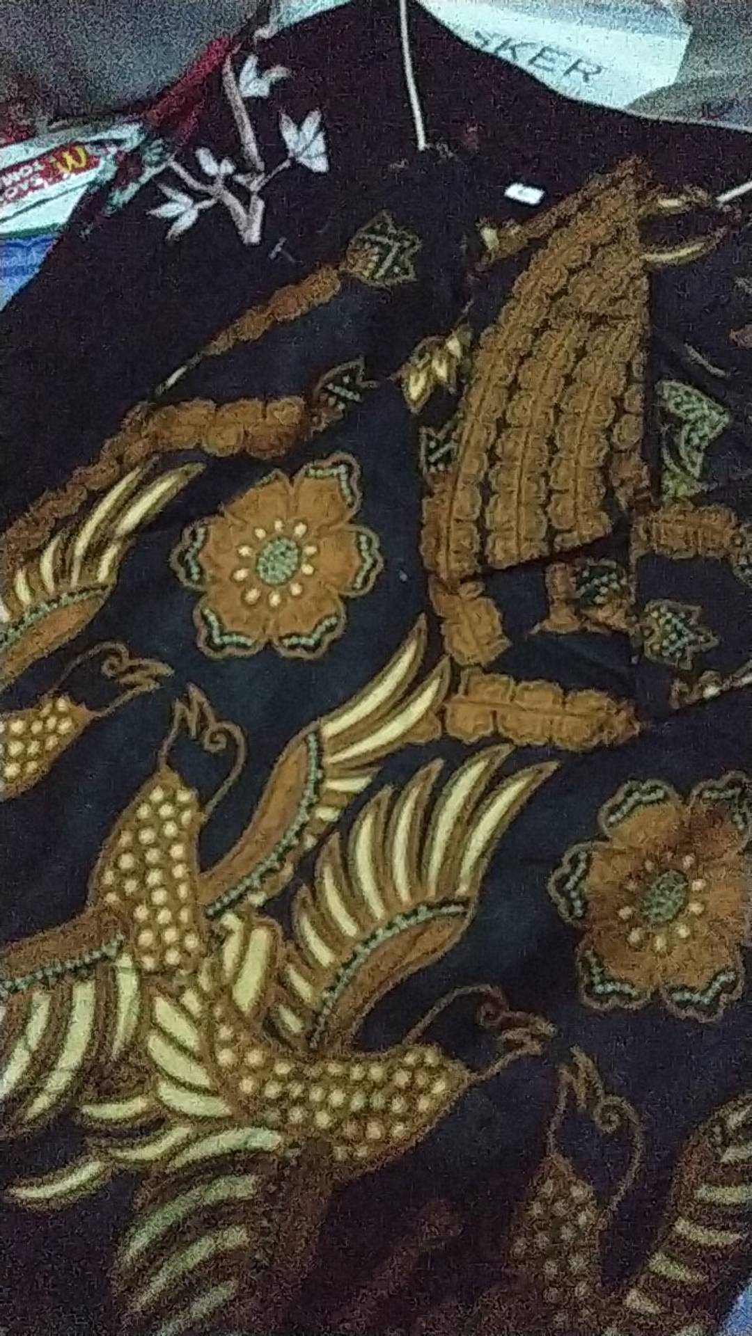 Pbi Ii Hem Kemeja Batik Modern Pria Ii Motif Sogan Merak