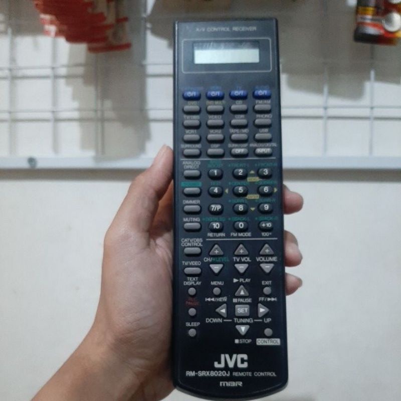 REMOTE REMOT JVC RM-SRX8020J ORIGINAL ASLI