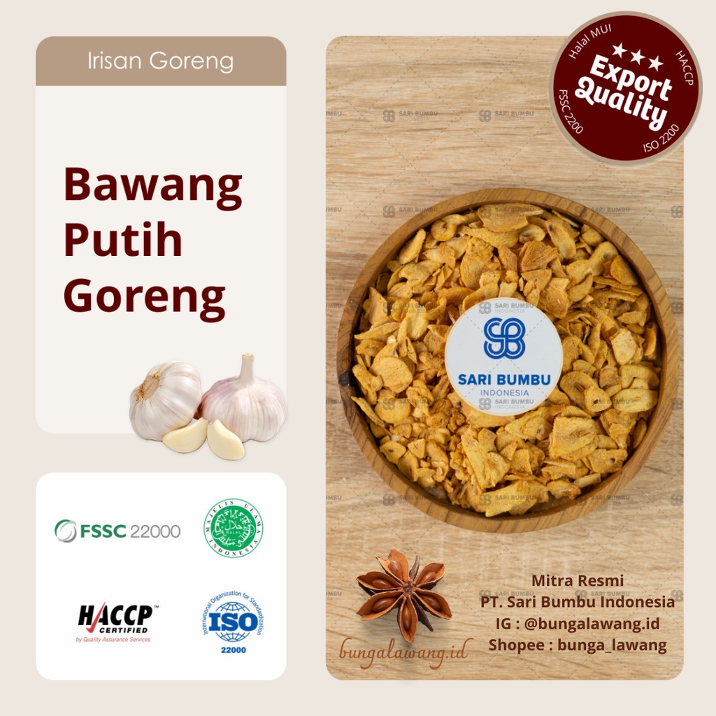 

Bawang Putih Goreng / Fried Garlic