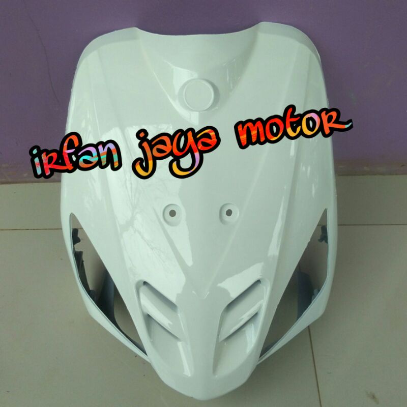 Tameng panel body depan yamaha Mio Sporty Putih