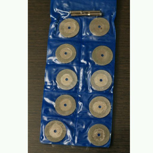 Mata Potong 25mm Diamond Mini Die Grinder Rotary Wheel Cutting Disc 25 mm Untuk Potong Batu Cincin