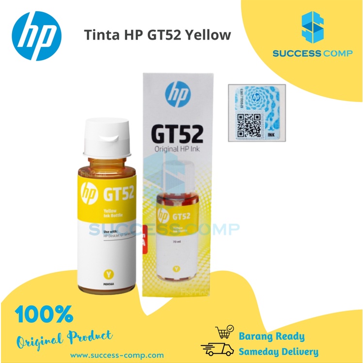 Jual Tinta Hp Gt Yellow Gt Y Original Shopee Indonesia