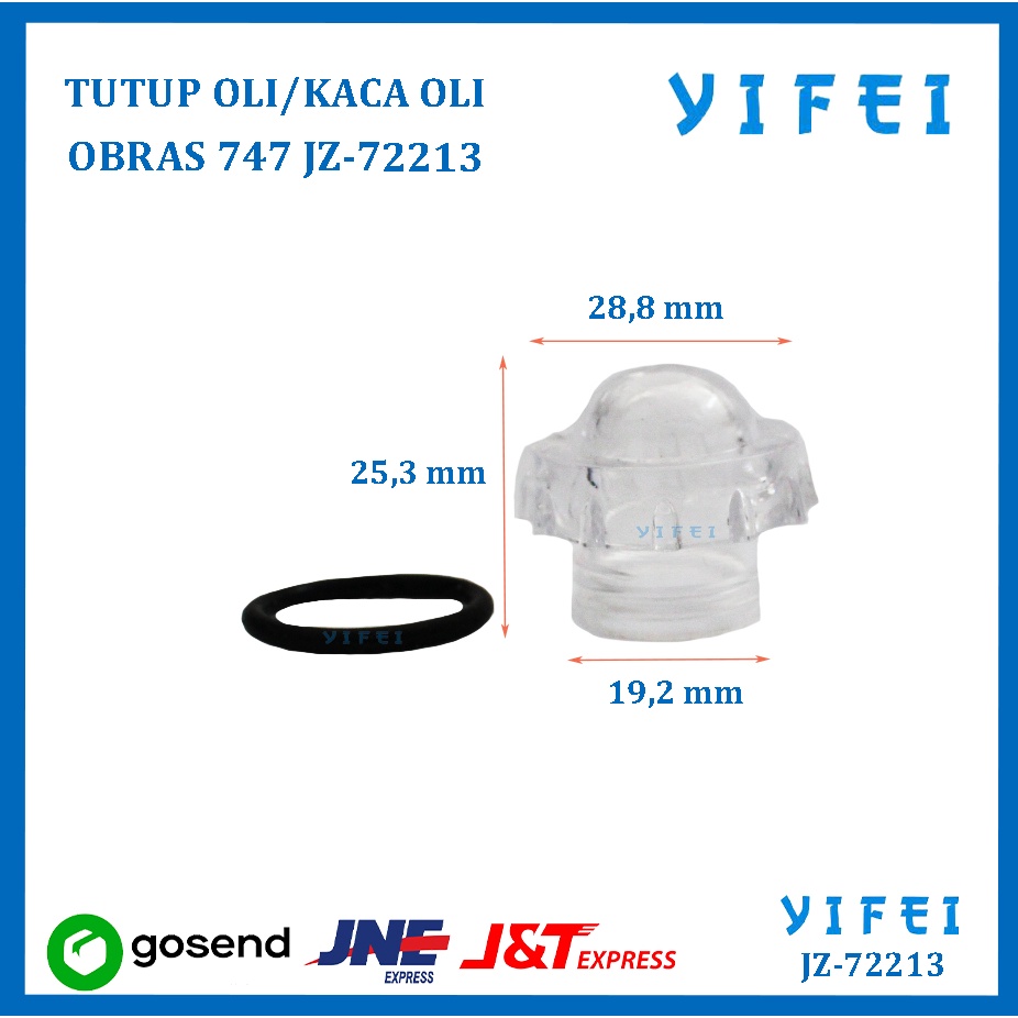 TUTUP OLI/KACA OLI OBRAS 747 KC57/KC58 YIFEI-84738JZ-35174JZ-72213