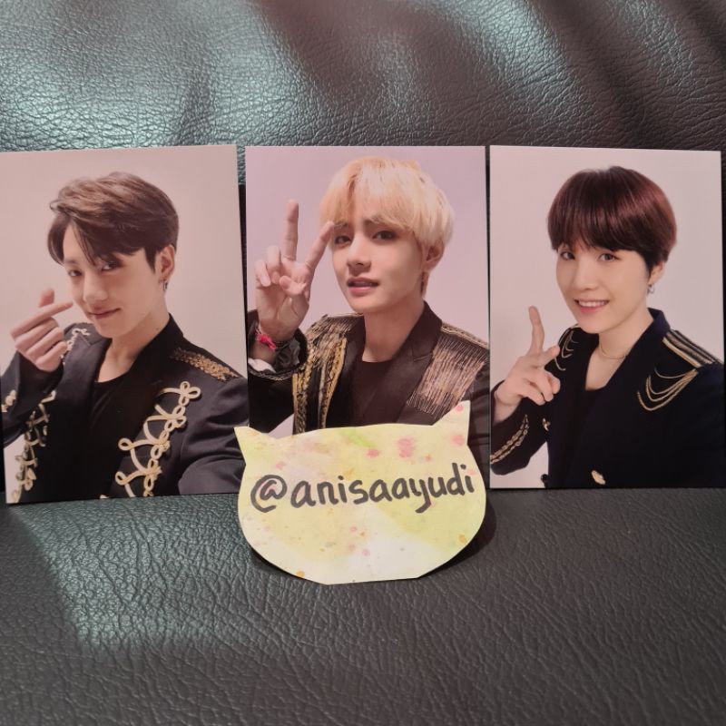 JK, V & SG PC Coin Pouch Speak Yourself Japan Edition