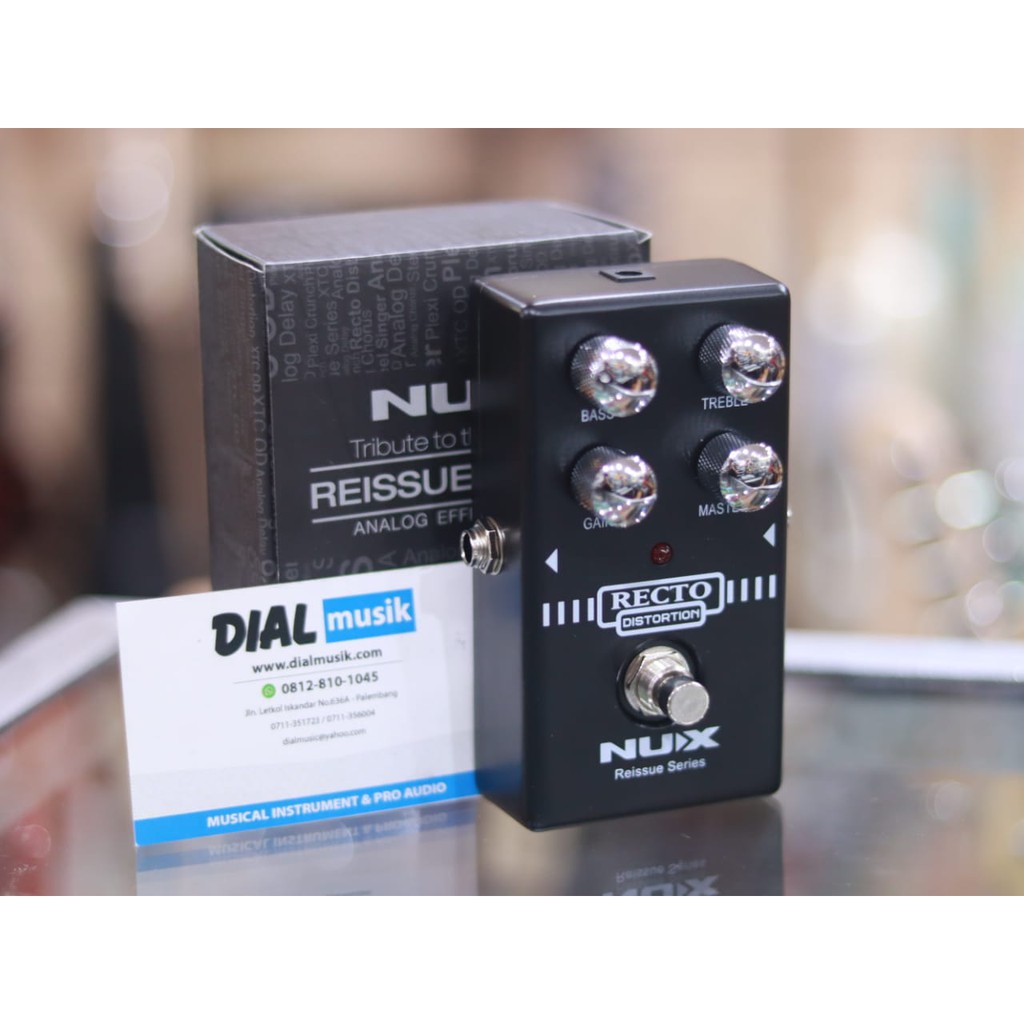 NUX Recto Distortion - Pedal Efek Distorsi