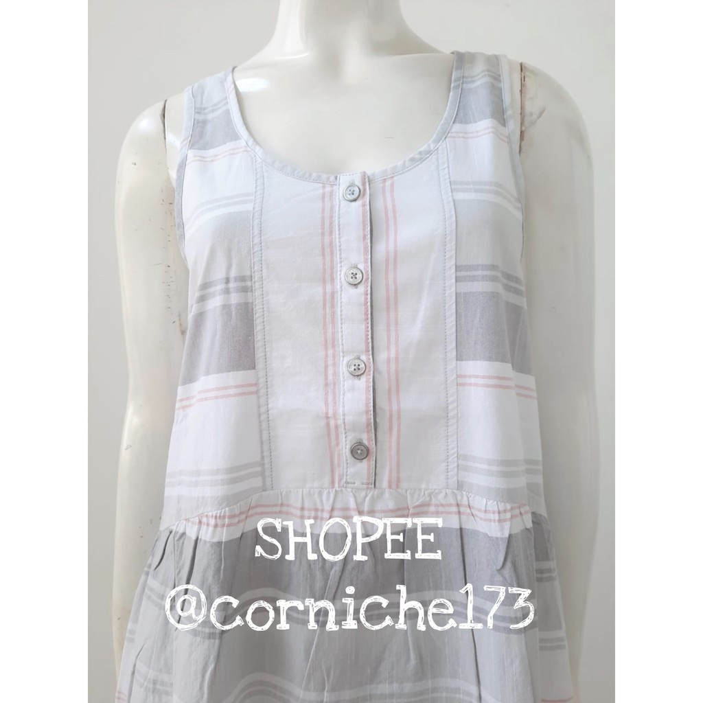 Corniche Lusty Overall Off White - TH501187