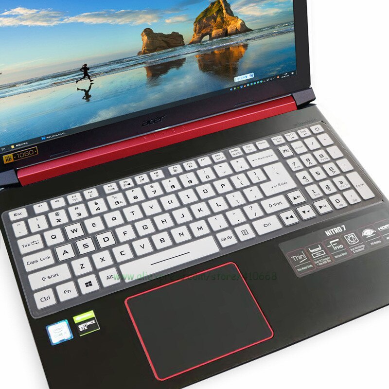 Cover Pelindung Keyboard Bahan Silikon Untuk Acer Predator Helios 300 2019 2020 PH317-53 Nitro 7 AN715-51 Acer Nitro 5 AN517-51