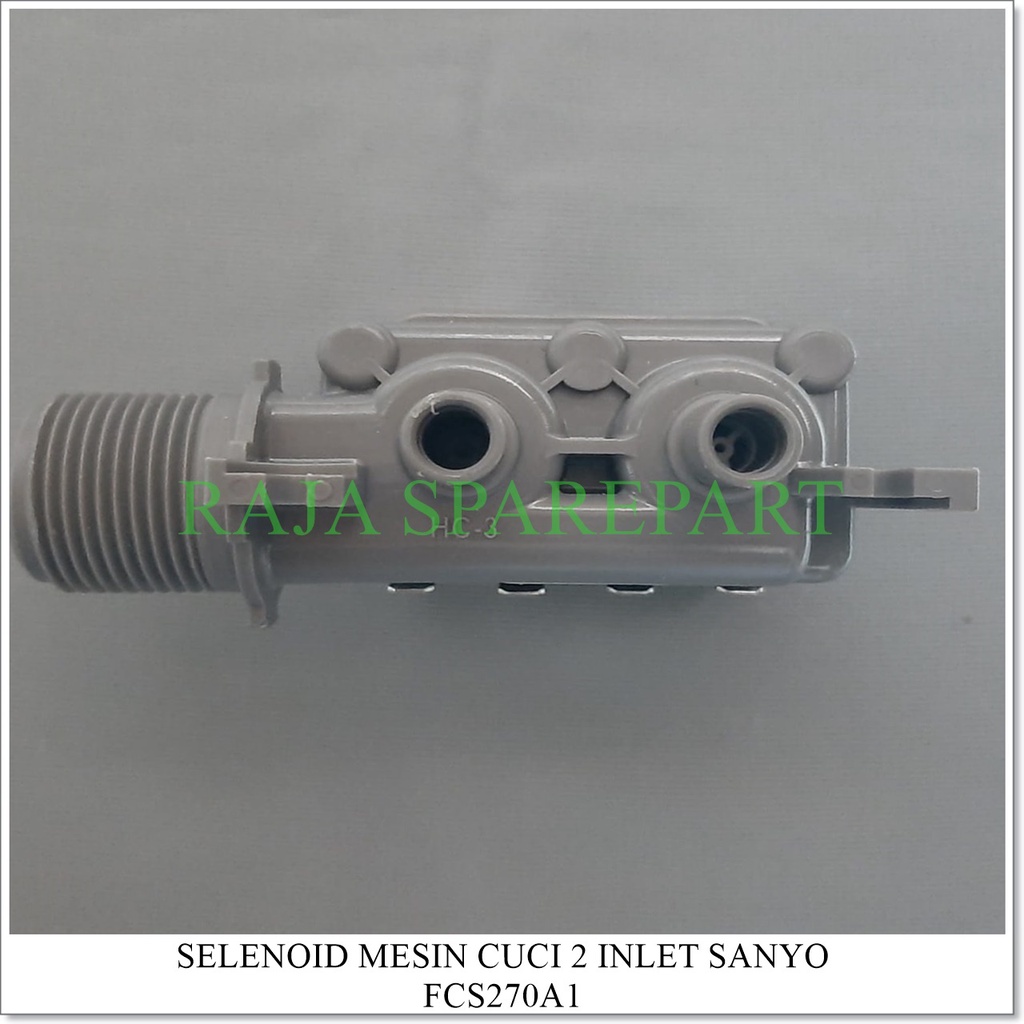 Selenoid / Water Inlet Mesin Cuci SANYO INLET DOUBLE (FCS270A1)