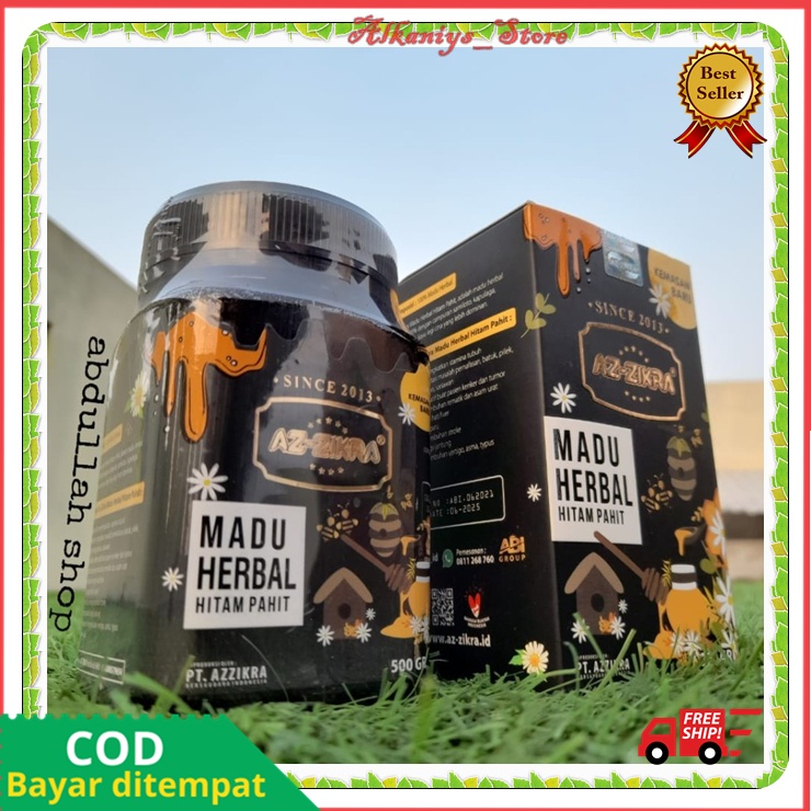 Madu Hutan Pahit Az Zikra Asli 100% Original Madu Herbal Hitam Special Odeng Terbaik Netto 500ml