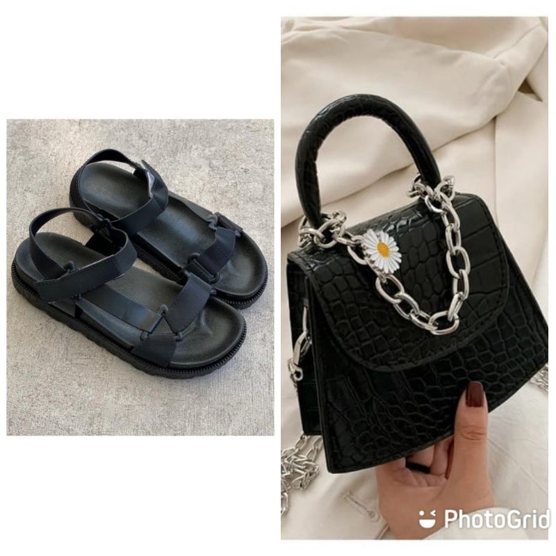 Set tas & Sendal SR Collection