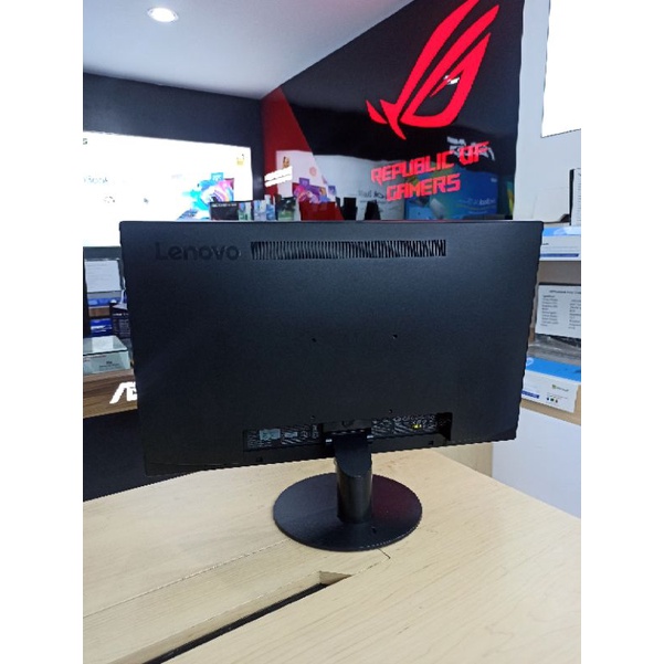 LED monitor Lenovo T2324Dc 23 inc widescreen Fullhd Resolusi 1920x1080p mantap