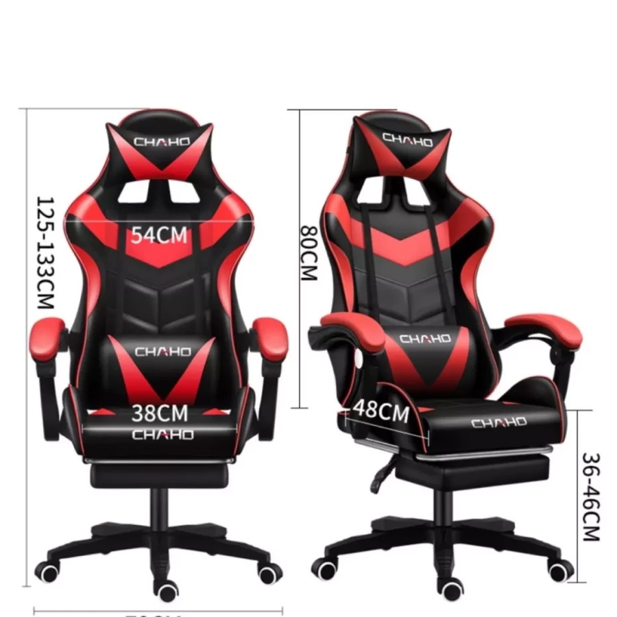 Premium Quality Kursi Gaming Game Chaho Chair Computer Kursi Kerja Hidrolik Murah Kursi Balap