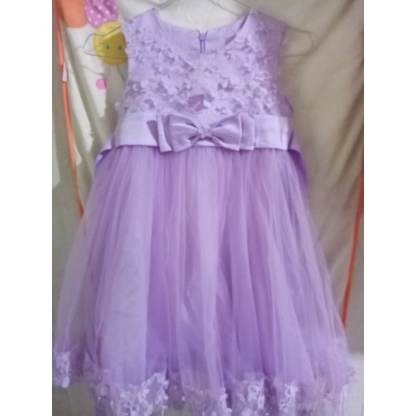 DRESS PESTA LILAC