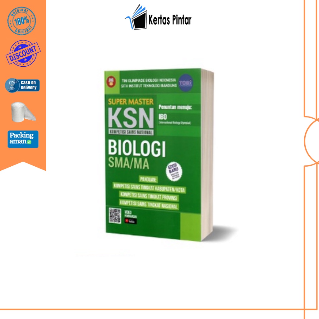 READY STOK SUPER MASTER KSN SMA/MA BIOLOGI KIMIA KEBUMIAN MATEMATIKA FISIKA GEOGRAFI EKONOMI Astronomi-KSN BIOLOGI