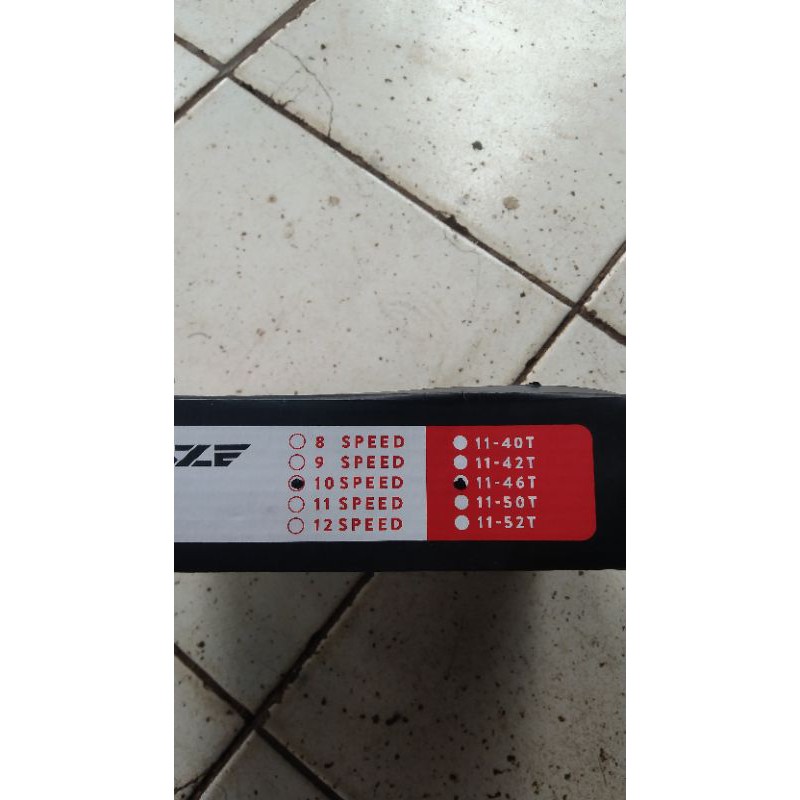 sprocket cassete 10 speed 11-46