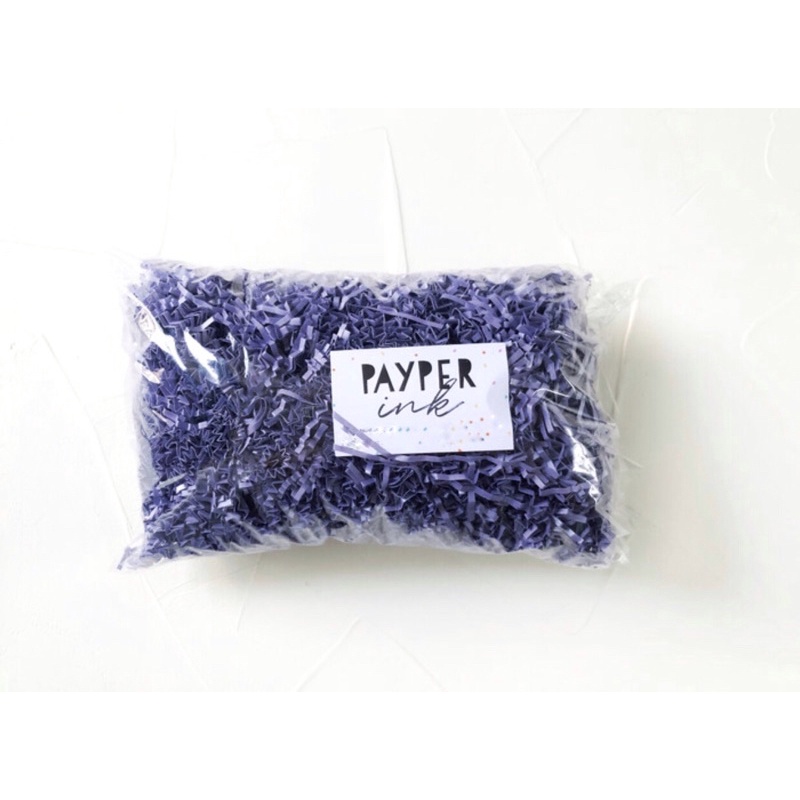 

200 gr shredded paper / kertas cacah / crinkle cut Violet Ungu