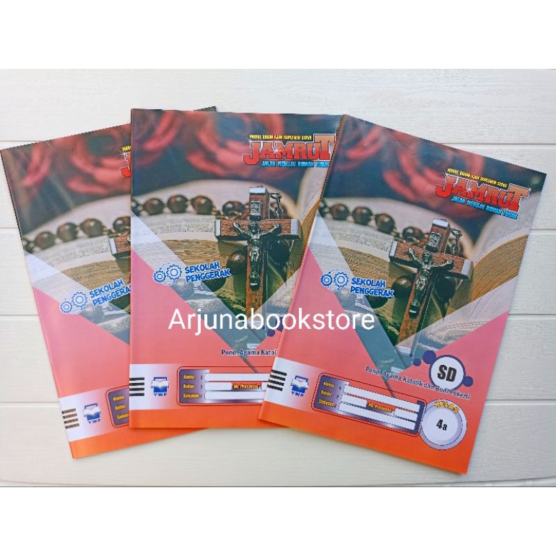 BUKU Lks Jamrut Agama Katolik Kls 4 SD Smt 1 Kurikulum MERDEKA