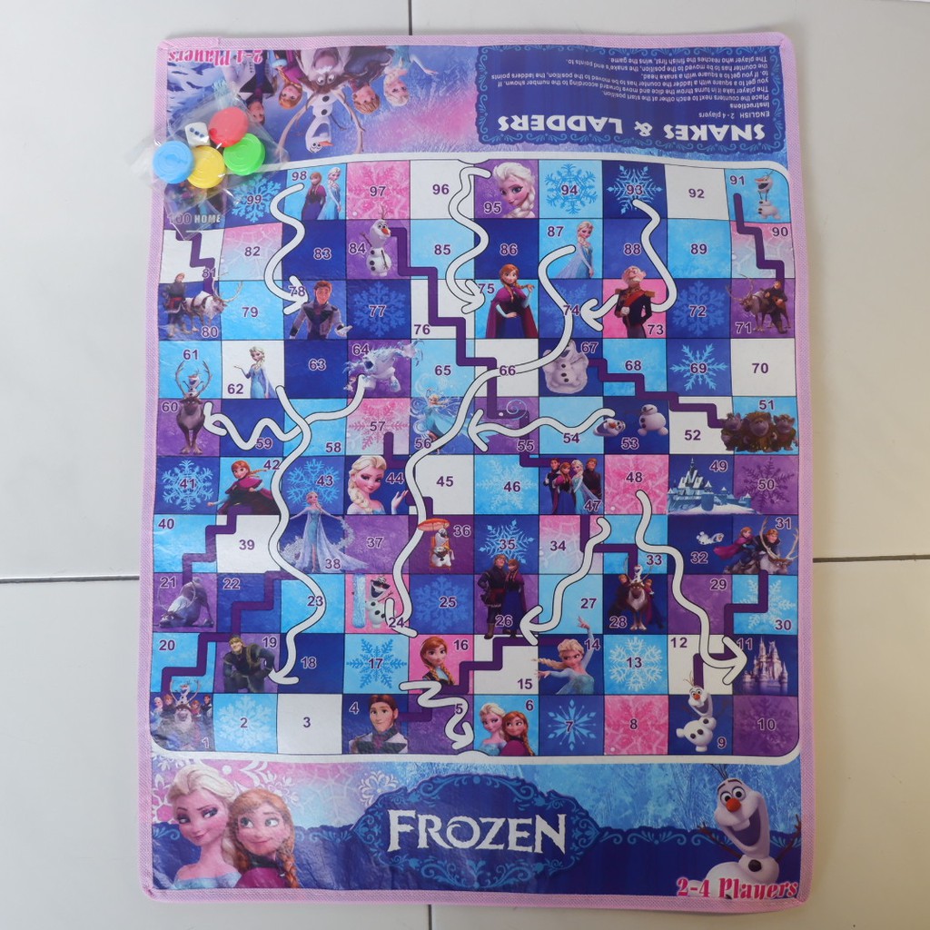 ULAR TANGGA FROZEN  MAINAN  ANAK ULAR TANGGA BESAR Shopee 