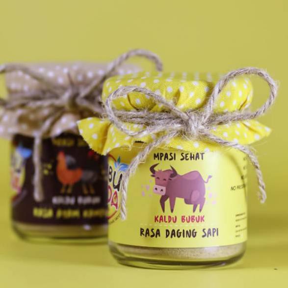 BUMBU BUNDA by Elia Kaldu MPASI Bayi Homemade /Kaldu Non MSG Non Pengawet Non Gula Garam Halal ,,,