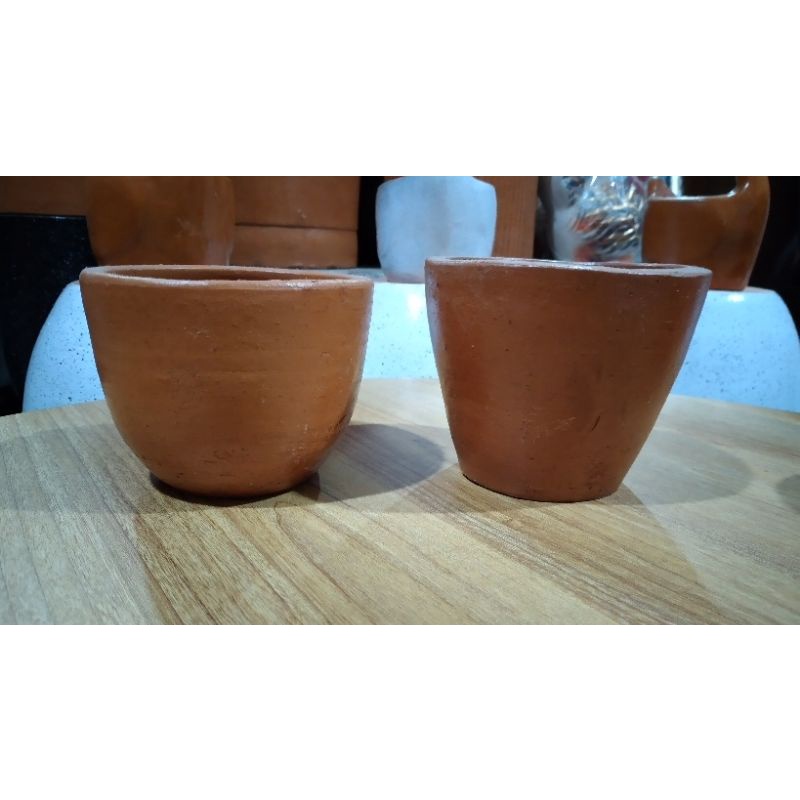 Pot Terakota Kecil D12cm // pot terakota // pot tanah liat // pot gerabah