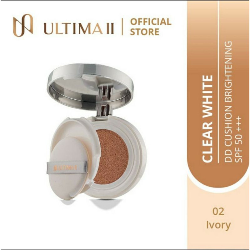 ULTIMA II CLEAR WHITE DD CUSHION REFILL IVORY