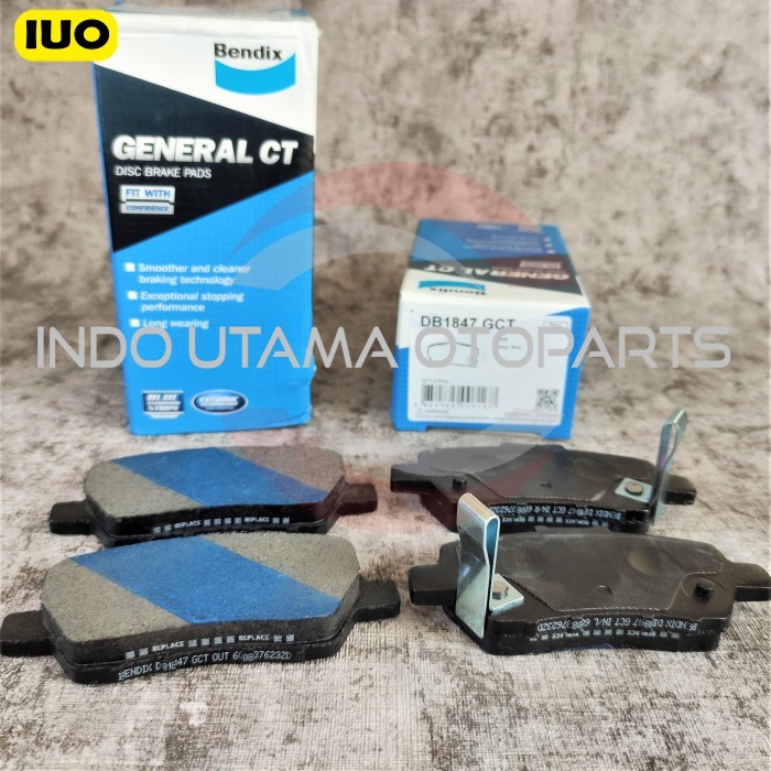 Kampas Rem Belakang Honda Odyssey Absolute Rb1 Rb3 BENDIX DB 1847