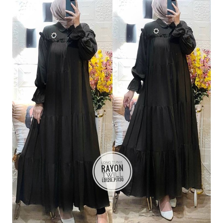 GAMIS RAYON TWIIL ORI PREMIUM TERLARIS 2022