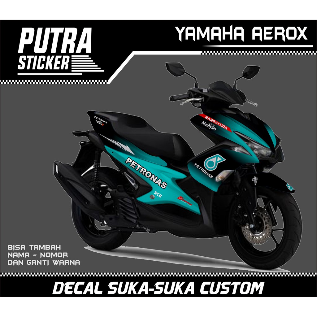 Sticker Aerox 155 Full Body, Decal Sticker Aerox 155