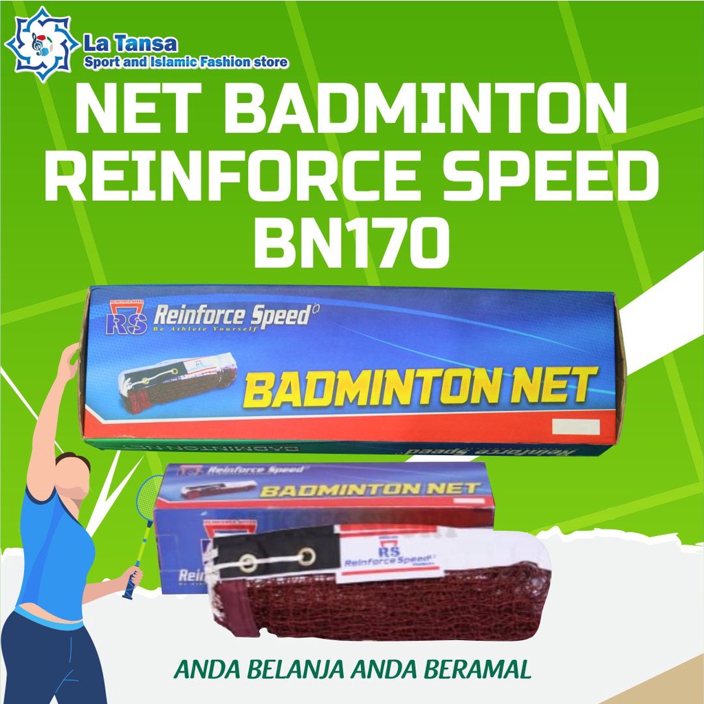 NET BULU TANGKIS REINFORCE SPEED