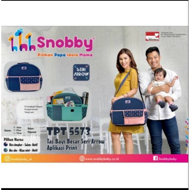 Snobby TPT5573 tas besar arrow...tersedia warna pink dan tosca....harga tercantum harga 1pcs
