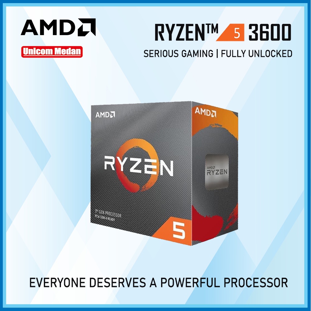 AMD RYZEN 5 3600 AMD PROSESOR