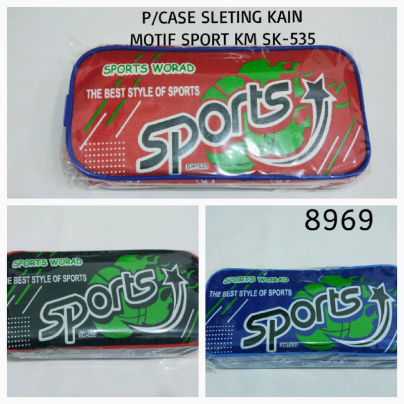 

TEMPAT PENSIL KAIN MOTIF SPORT KM SK-535