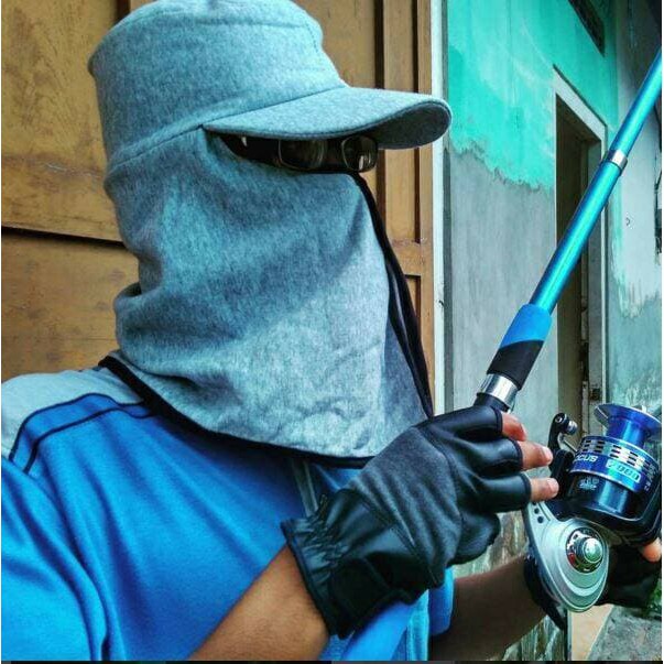 Topi Pancing | Kostum Pancing | Topi Masker Ninja
