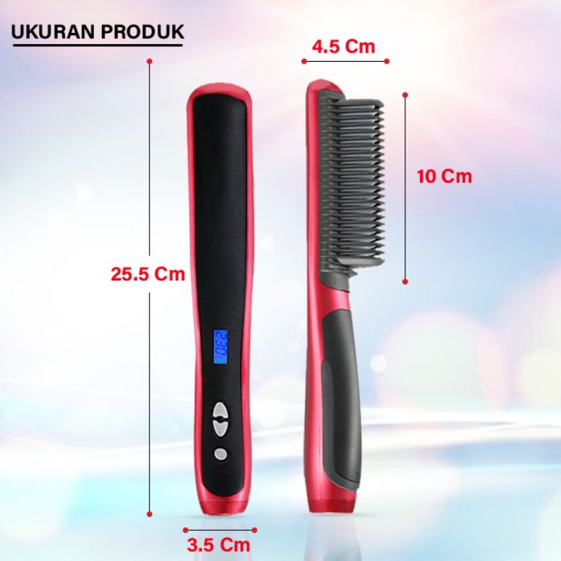 SASL Catok Sisir Pelurus Rambut 908 Vlasy Elektrik Hair Straigtener