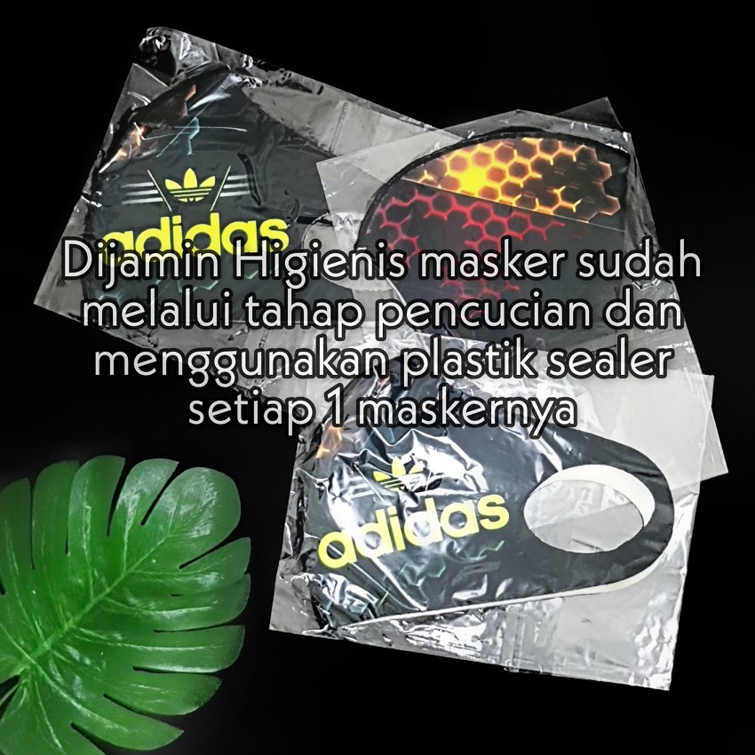 [TERMURAH] Masker Scuba Laser Cut Printing Sablon Elastis Best Quality