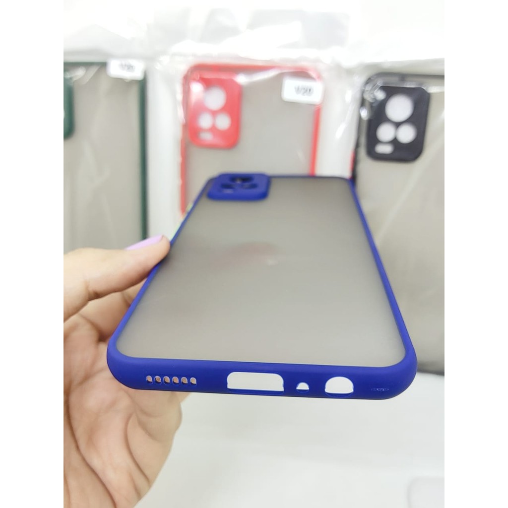 Bumper AERO CASE Vivo V20 6.44 Inchi Premium Hardcase My Choice List Warna Matte