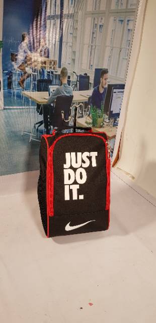 tas jinjing tempat sandal - sepatu nike itam polyster d300 grosir murah -TAS SEPATU