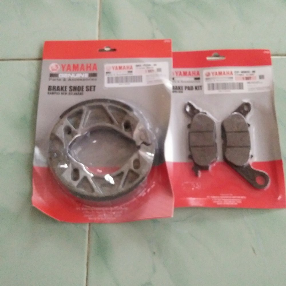 KAMPAS REM DEPAN DAN BELAKANG MIO-MIO J-BYSON-VIXION-JUPITER MX ORI