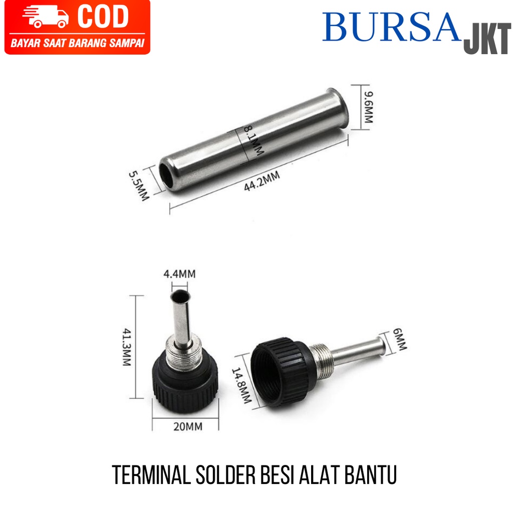 ADAPTER HANDLE IRON SOLDER besi 936 937 TOOLKIT