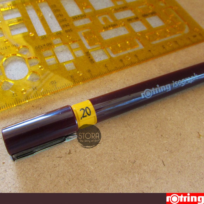 

(TERLARIS) ROTRING Rapido Isograph Original 0.2